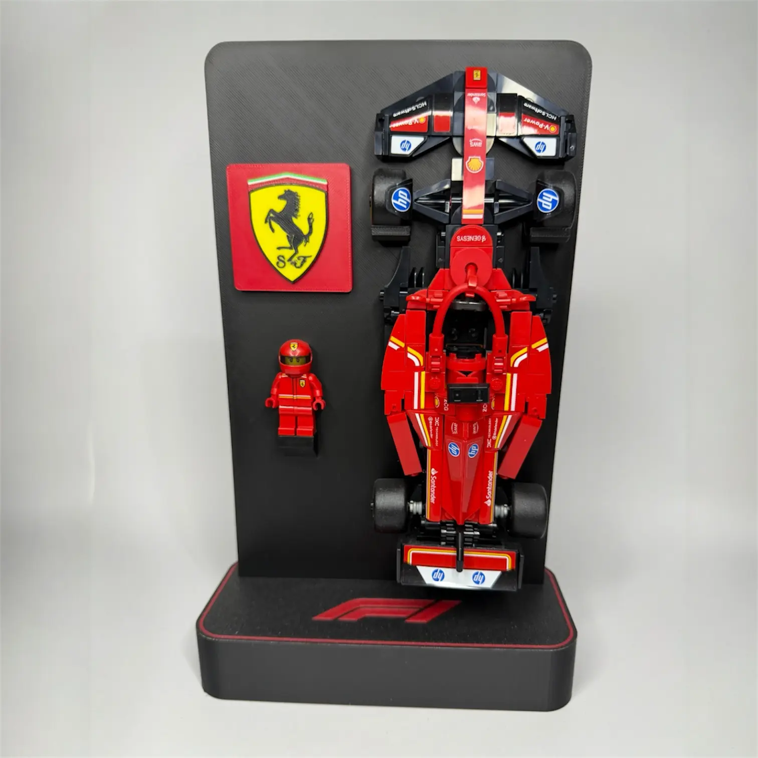 Exhibidor para auto F1 Ferrari Lego 2