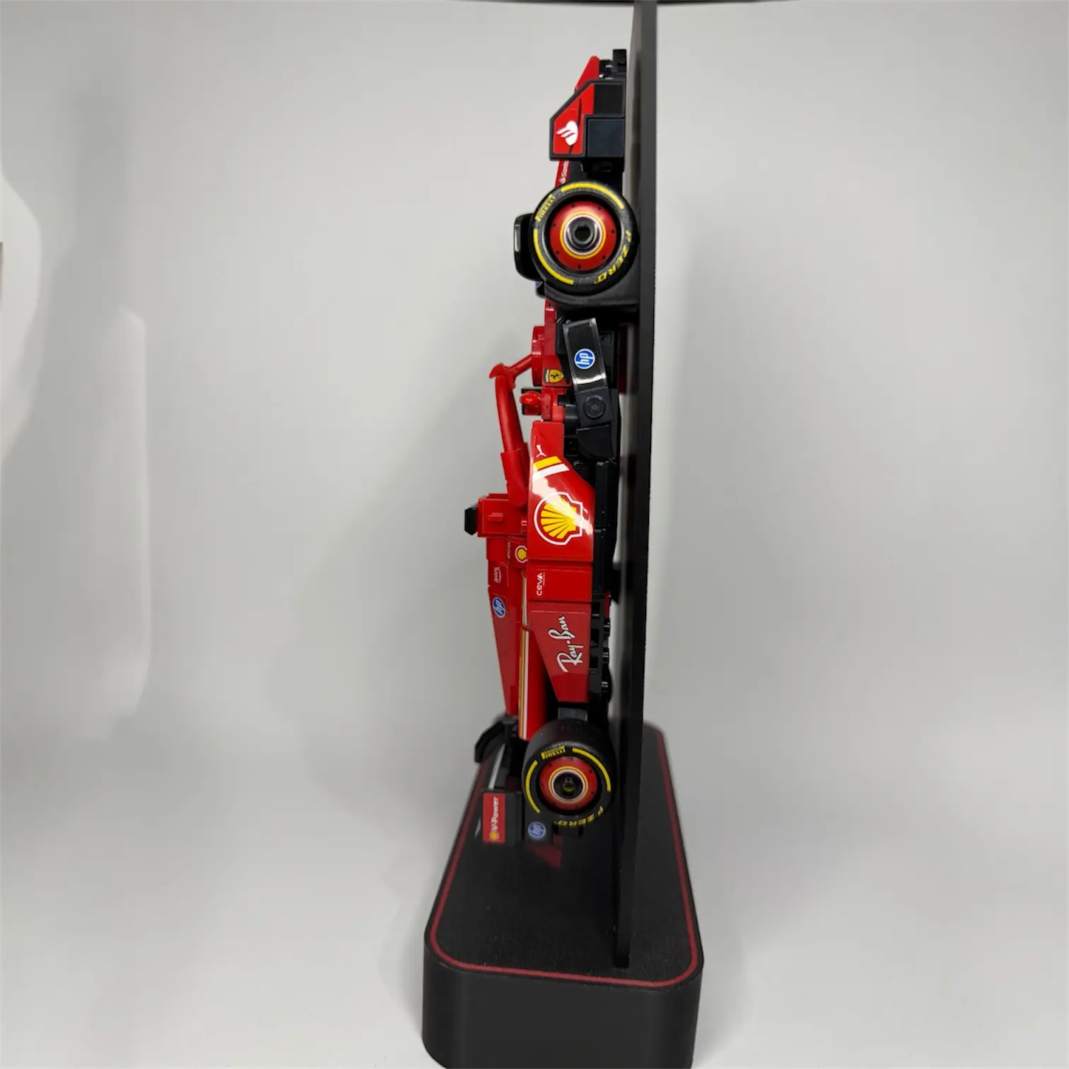 Exhibidor para auto F1 Ferrari Lego 4
